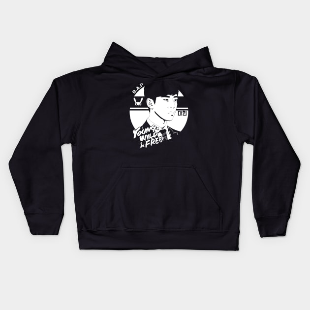 B.A.P Daehyun - YWF Kids Hoodie by JO_D_D